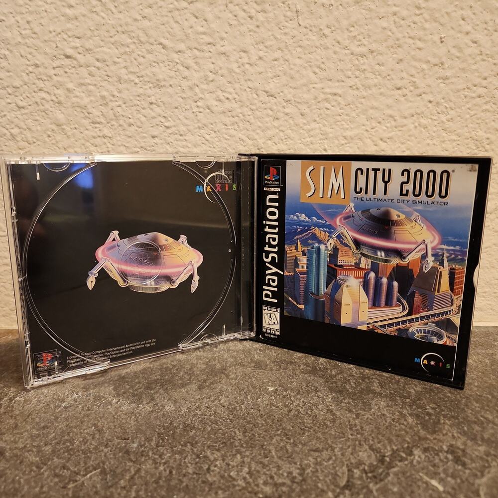Game - SimCity 2000 (CIB+) - PS1 - Picture 3 of 8